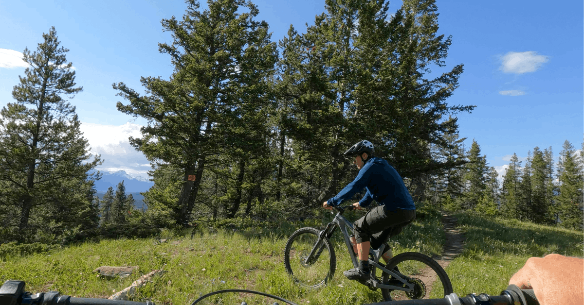 mountain biking